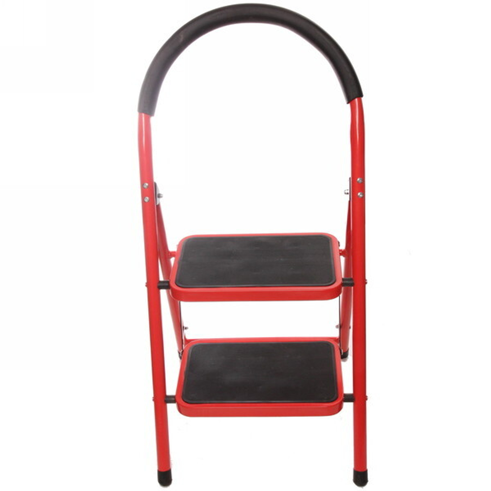 Стремянка 2 ступени, широкие ступени до 150 кг