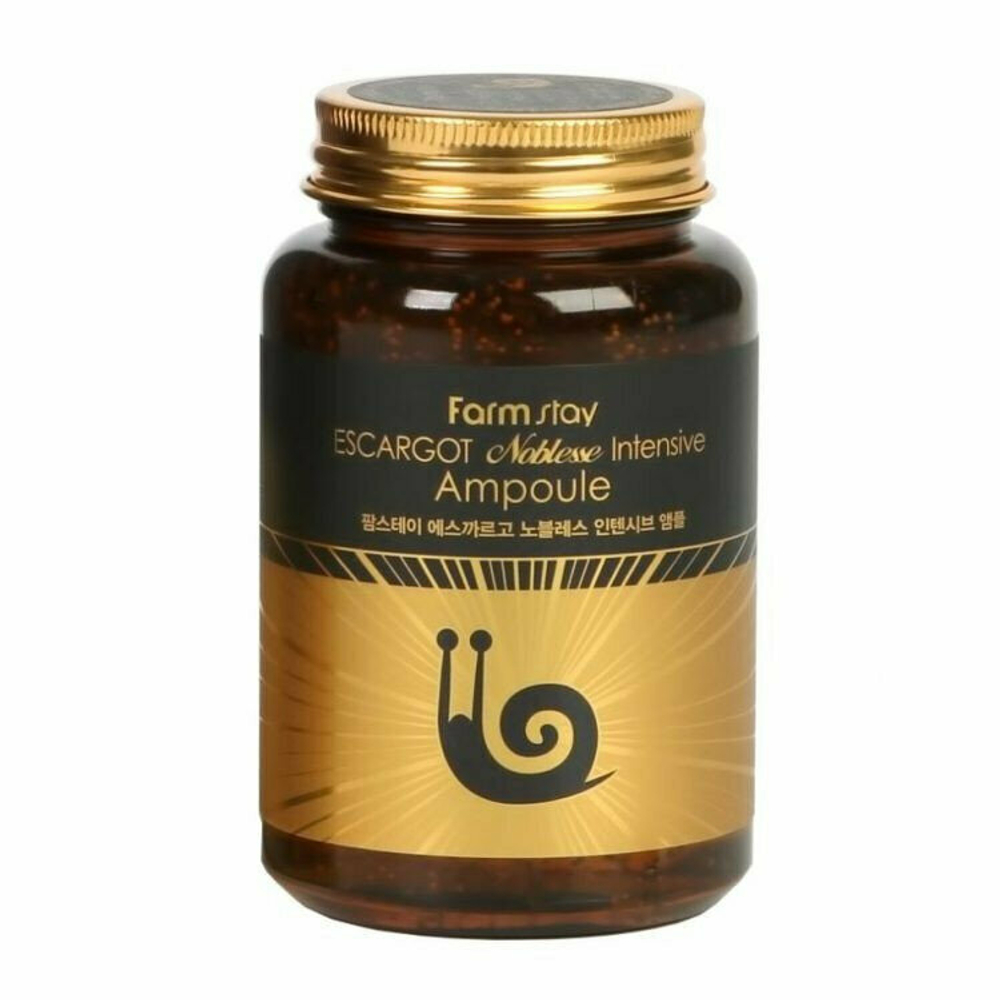 FarmStay Многофункциональная Ампульная Сыворотка Escargot Noblesse Intensive Ampoule, 250 мл