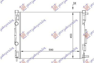 GBG - 027406310-GBG - Radiator, engine cooling