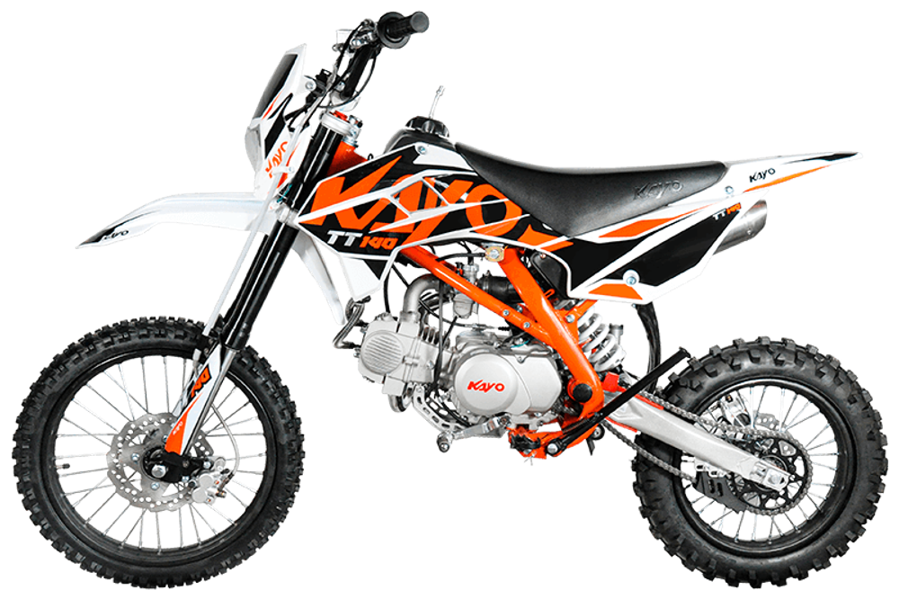 Питбайк KAYO BASIC TT140 17/14 KRZ (механ. сцепл., кикстартер 2022 г.)