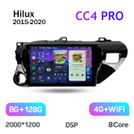 Teyes CC4 Pro 10,2" для Toyota Hilux 2015-2020
