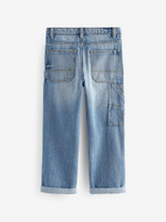 Джинсы для мальчика Next B47-948, Голубой