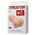 Мастурбатор Passion lady в виде прижатых друг к другу вагин (Цвет: телесный)