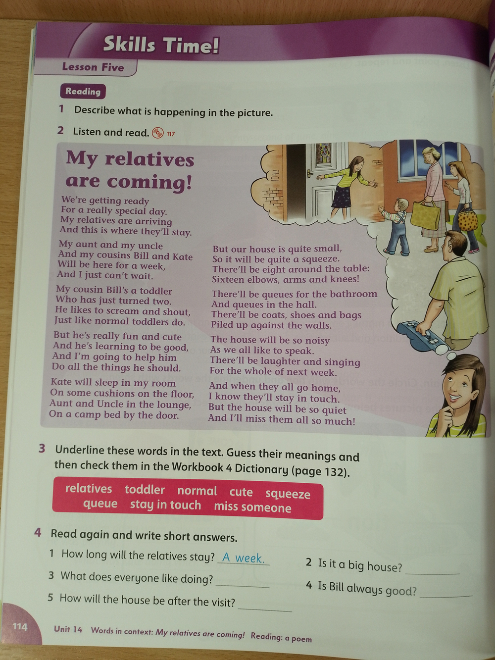 Family and friends 2nd edition level 4 Class Book