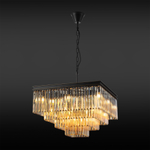 Citilux Мартин CL332242 Люстра хрустальная подвесная Шампань
