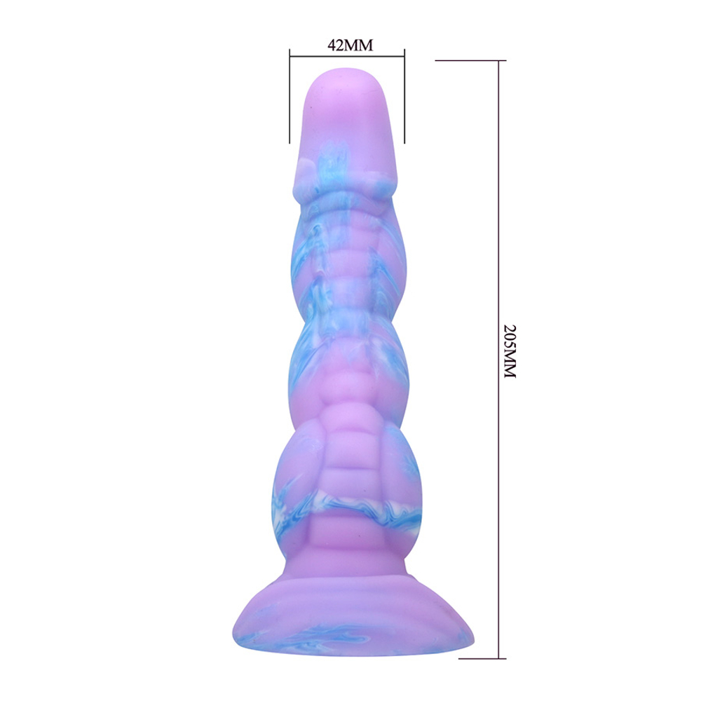 Фантазийный фаллоимитатор 20,5см Инопланетный-монстр на присоске Pretty Love Power Monsters Alien Fantasy Tentacle Dildo BW-008154