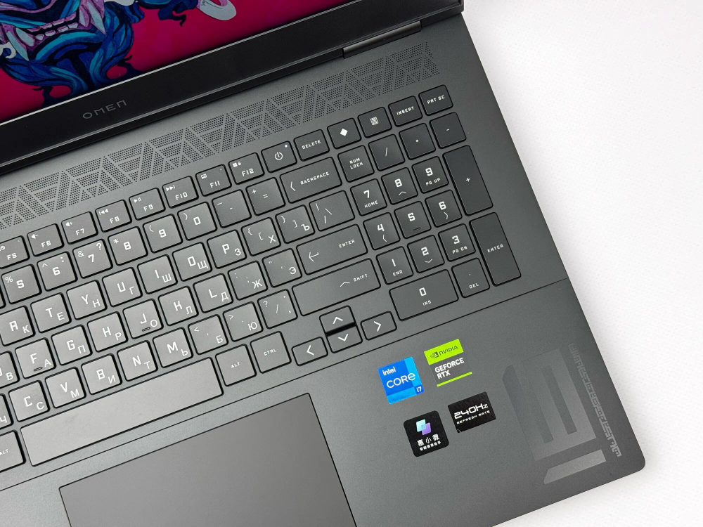 Новый игровой ноутбук HP Omen i7-14650HX RTX 4060 8GB 16GB 512GB 2.5K 240Hz Win11 RU Русско-Английская клавиатура