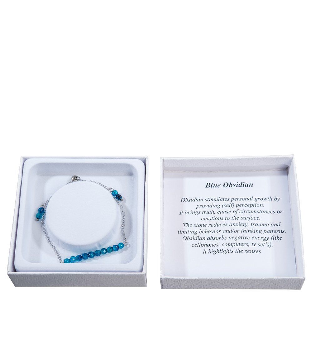 NP-08/1 Браслет с камнями «Агат вены дракона»