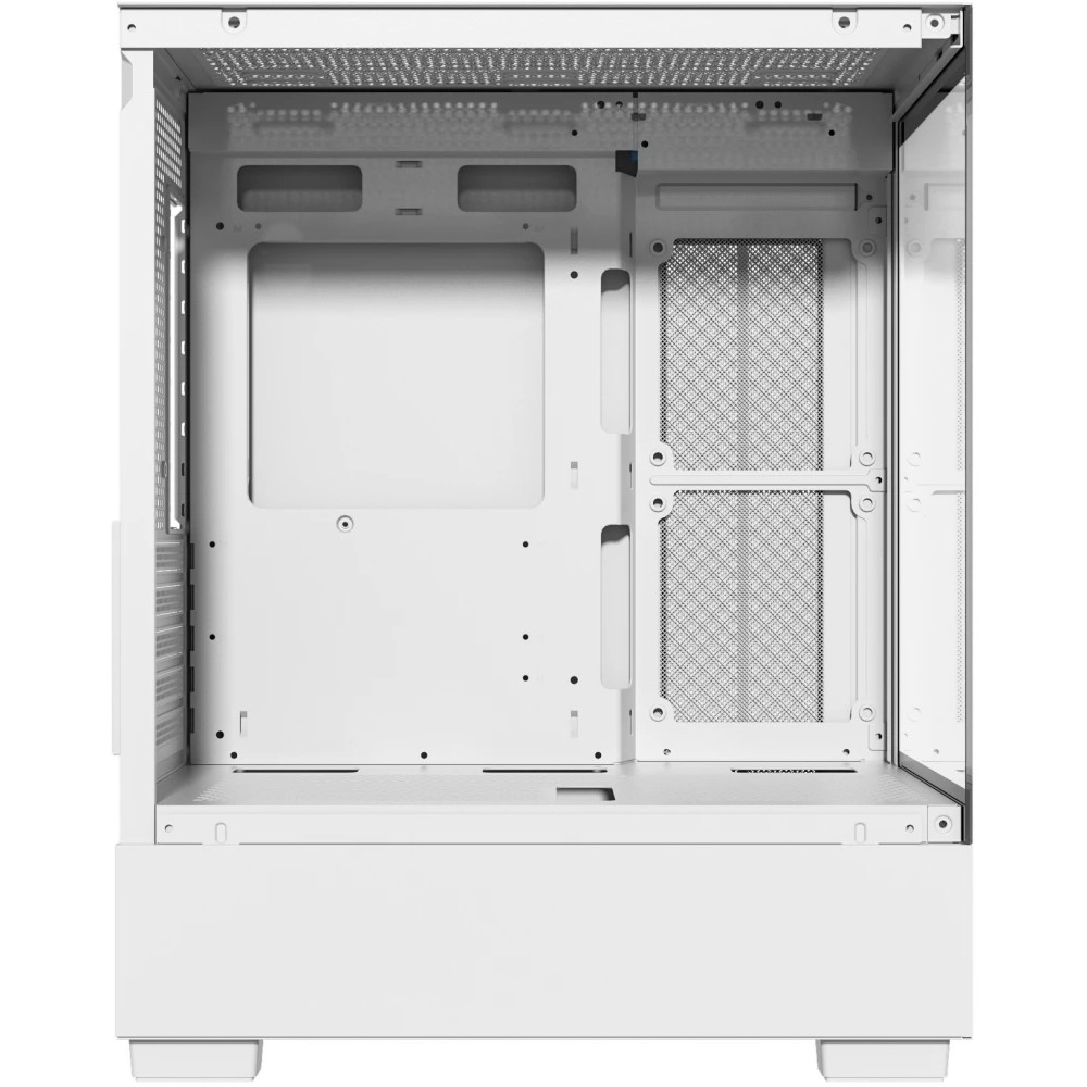 Корпус для компьютера Powercase Vision Micro M, Tempered Glass, белый, mATX (CVMMW-L0)