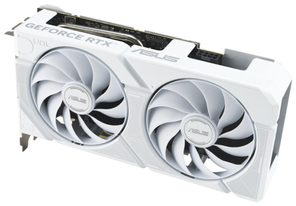 Видеокарта ASUS GeForce RTX 5060 TI DUAL WHITE OC (DUAL-RTX5060TI-O16G-WHITE)