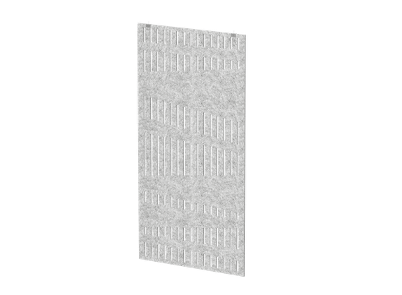 Перегородка с декором "Диаграмма" (фурнитура в комплекте) 120х1,2х240