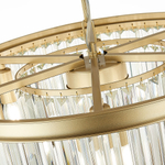 SL1624.203.08 Люстра подвесная ST-Luce шампань/прозрачный E14 6*40W ERCOLANO