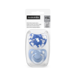 Набор анатомических пустышек Suavinex Wild синий, 18+ мес, 2 шт