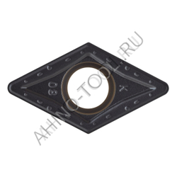 Пластина твердосплавная ISO DCMT11T308-PMA ACP10E AHNO по стали, чистовая