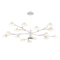 8265/15 COMFI LN26 233 металл/металл белый/белый Люстра GX53 LED 15*7W 220V TORINA