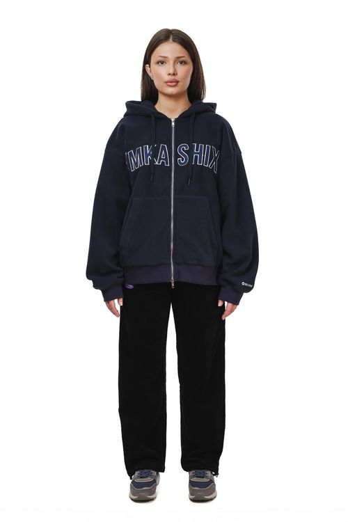 Худи Ymkashix Zip Original fleece темно-синее