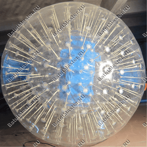 Зорб ТПУ "Морской еж", диаметр 3 м