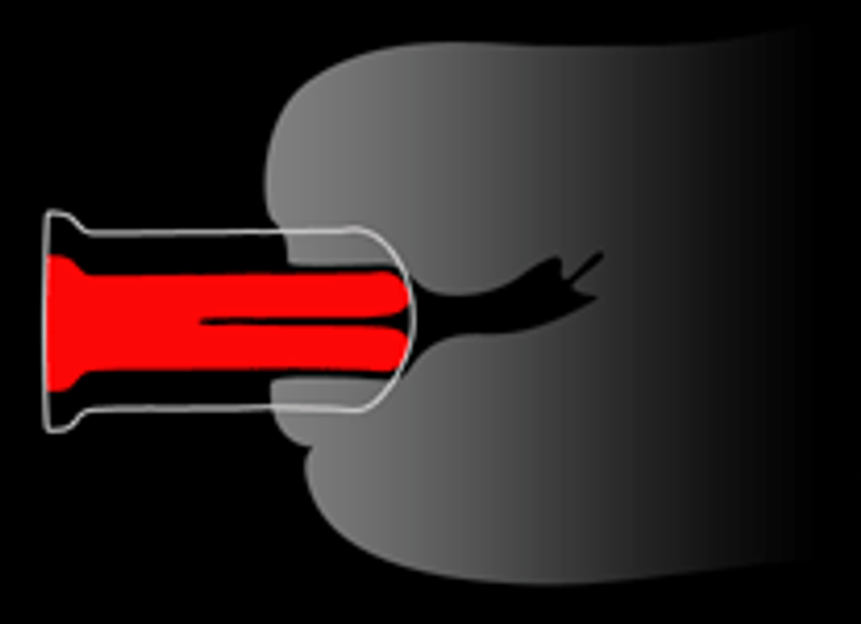 SplitDildo, Розовый