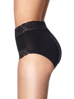 Трусики-слип с высокой линией талии Dolce Cinture (Размер: XL) (Цвет: телесный)