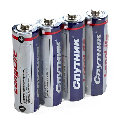 Батарейки спутник R03/4S набор 4 шт