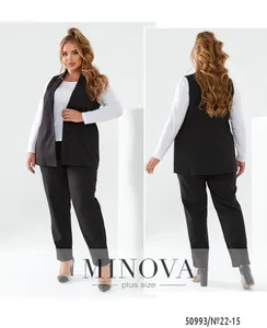 Костюм 22-15-черный Minova