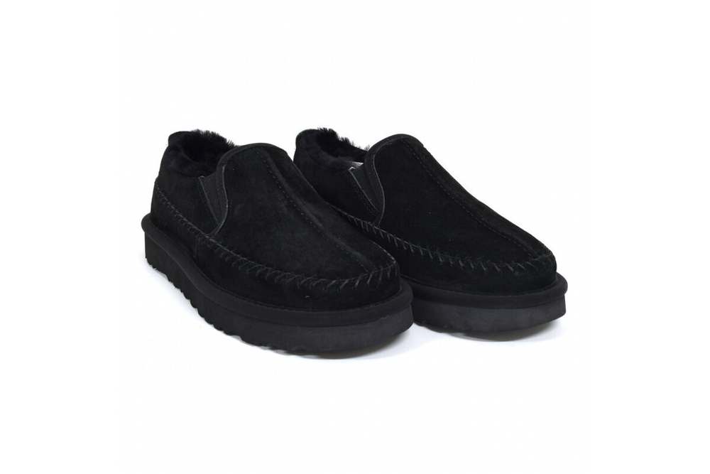 UGG Stitch Slip On Black