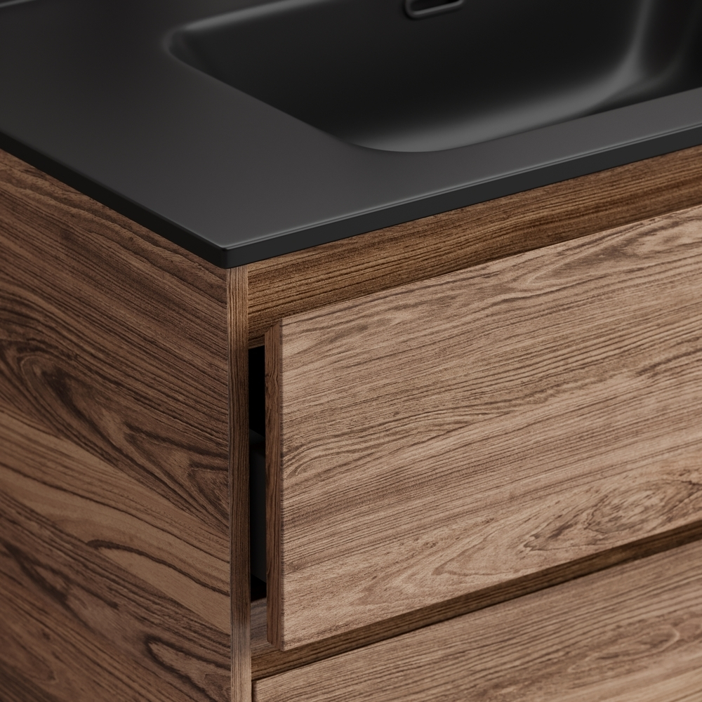 Тумба с раковиной Sancos Libra Floor 70 см LB70FECH дуб чарльстон