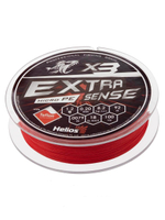 Шнур плетеный для рыбалки Helios Extrasense X4 PE Green 150m 1.0/15LB 0.17mm (HS-ES-X4-1/15LB)