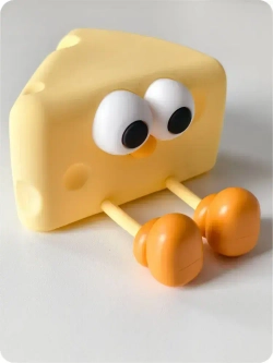 Ночник светильник детский Сыр