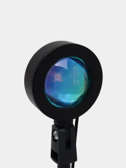 Лампа Закат с пультом, Sanset Lamp, RGB,16 Цветов, Атмосферный Ночник, Декоративный Светильник для Интерьера и Фото