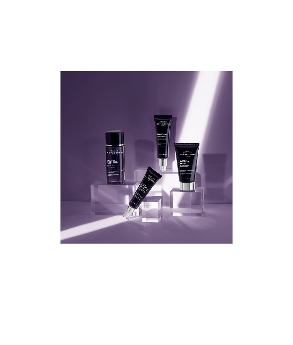Institut Esthederm Intensive Propolis+ Lotion-Serum - очищающий тоник для регулирования кожного сала и минимизации пор /   130  ml  / GTIN 3461023492185