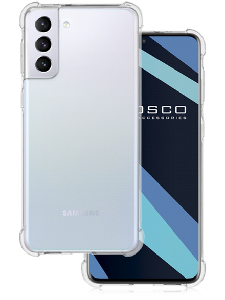 Чехол ROSCO для Samsung Galaxy S21+ оптом (арт. SS-S21P-HARD-TPU-TRANSPARENT)