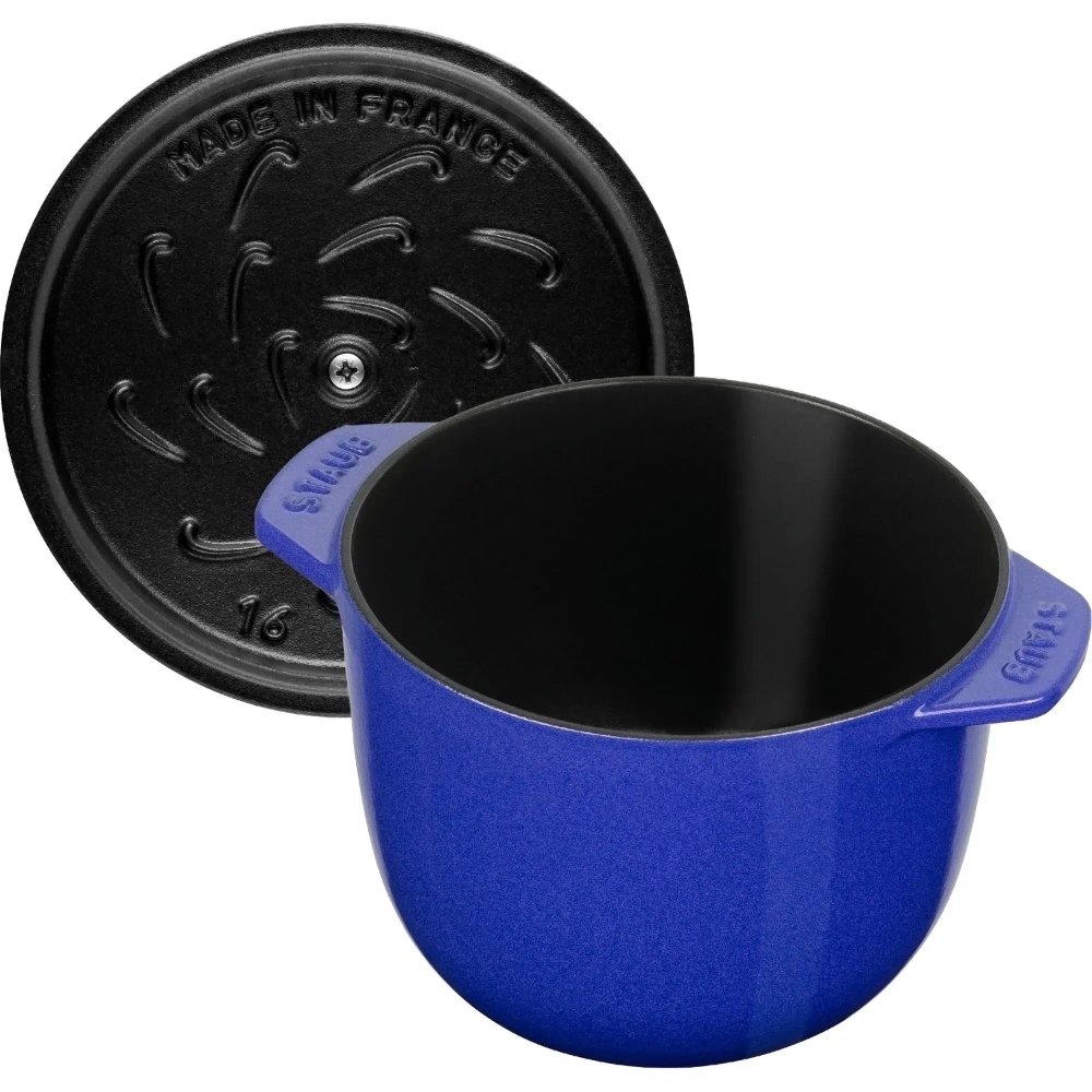 STAUB Чугунная кастрюля Cocotte 3 л 20 см синяя