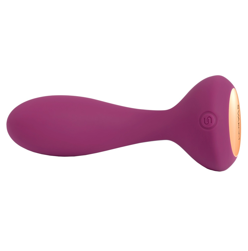 Стимулятор простаты Svakom Julie с пультом фиолетовый 10,2 см