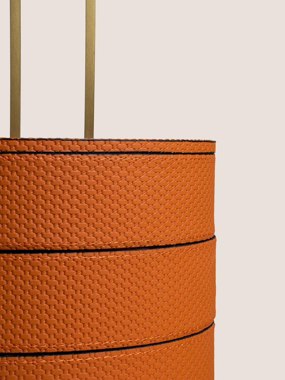 Шкатулка Трансформер круглая Оранжевая