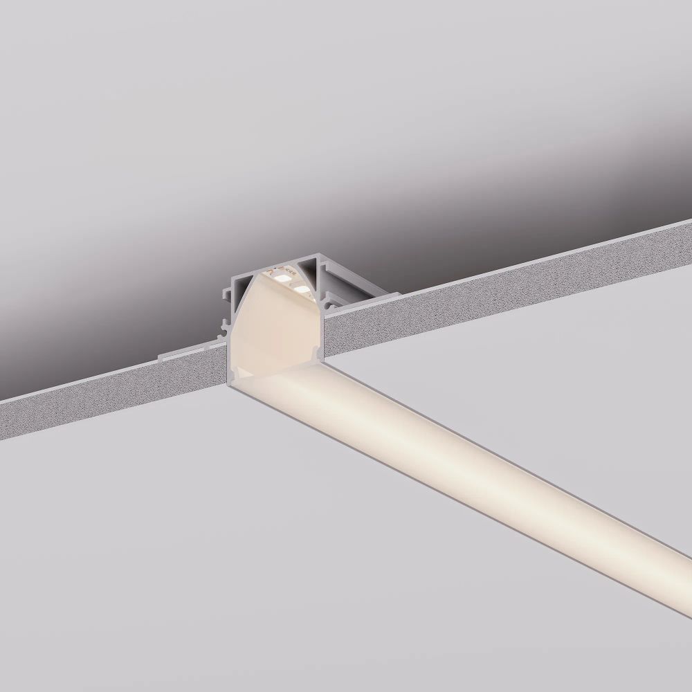 Профиль LINIA32-FANTOM-MID-2000 ANOD (Arlight, Алюминий) 058472