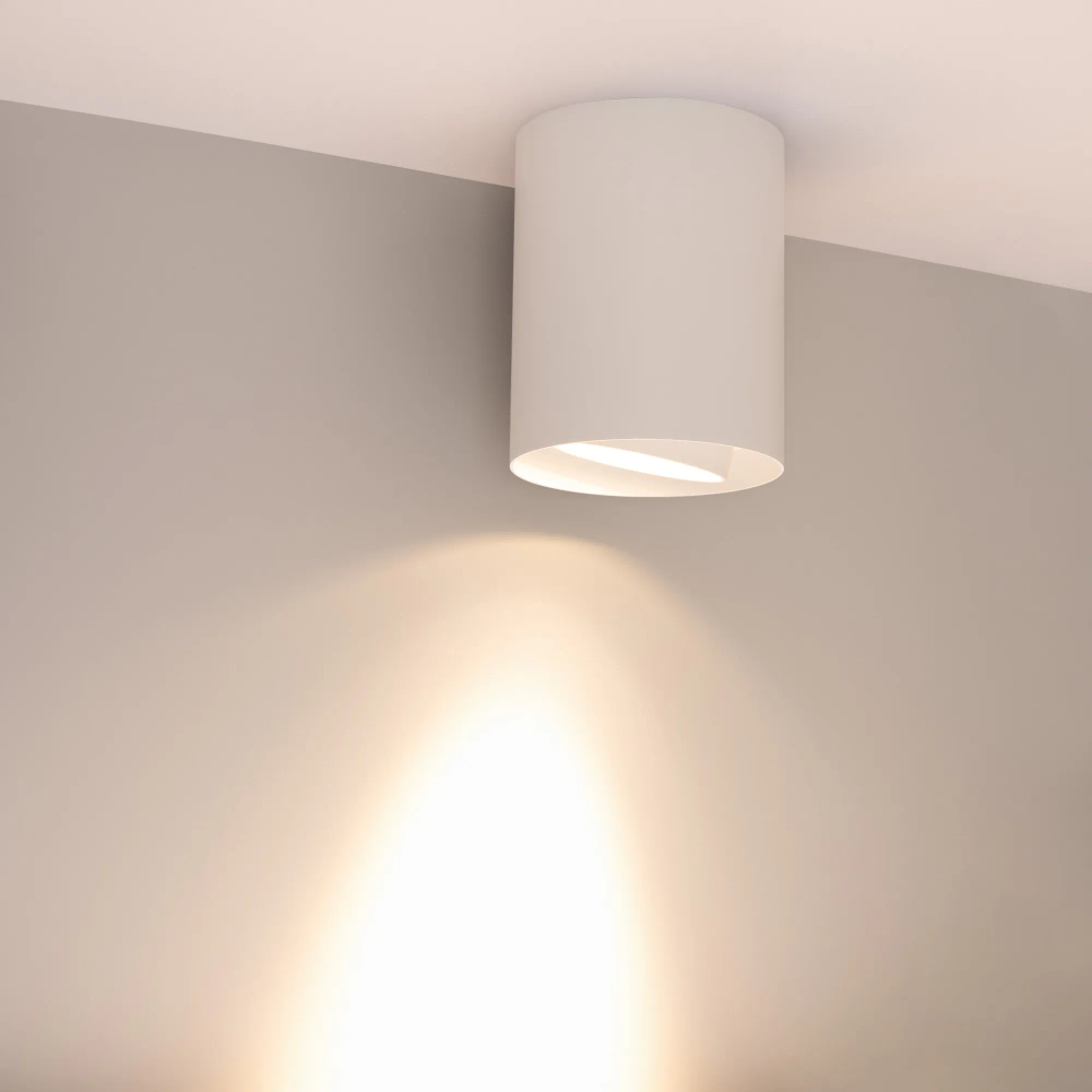 Светильник SP-FOCUS-R132-24W Warm3000 (WH, 24 deg, 230V) (Arlight, IP54 Металл, 5 лет) 054841