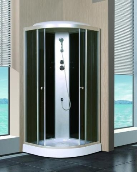 Душевая кабина S90A Н/П 900х900x2150 ПОЛУКРУГ