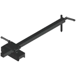 Приспособление для позиционирования рельсов по кромке заготовки Promotech