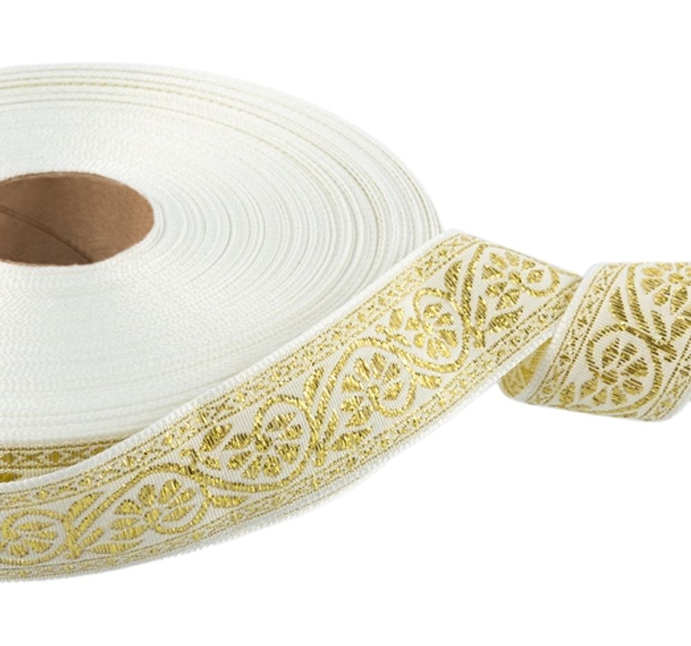 Тесьма жаккард с метанитом, ш. 2,3 см