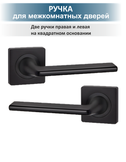 Комплект фурнитуры для межкомнатных дверей с замком TREND