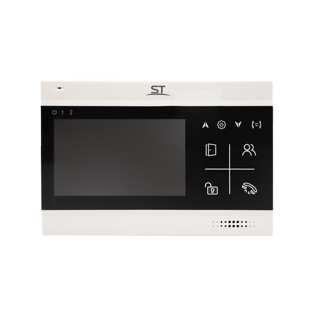 Домофон ST-M102/4 (S) ЧЕРНЫЙ  (версия 2)