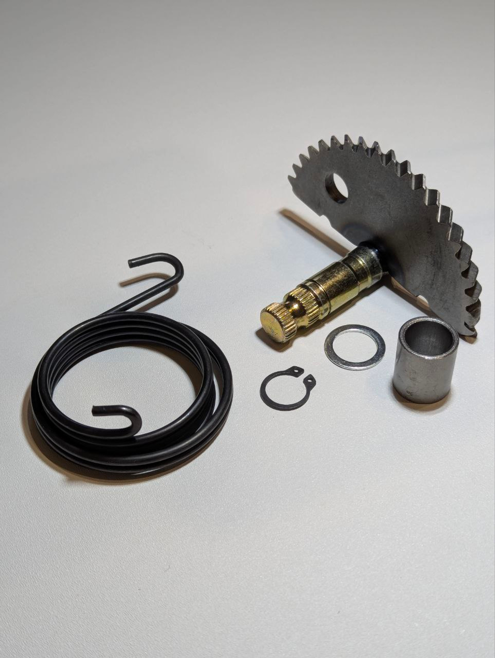 Зубчатый сектор кикстартера для скутера с двигателем 139QMB