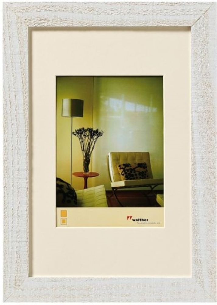 WALTHER HO520V 15x20/10x15 (паспарту) Home дерево (белый) ф/рамка