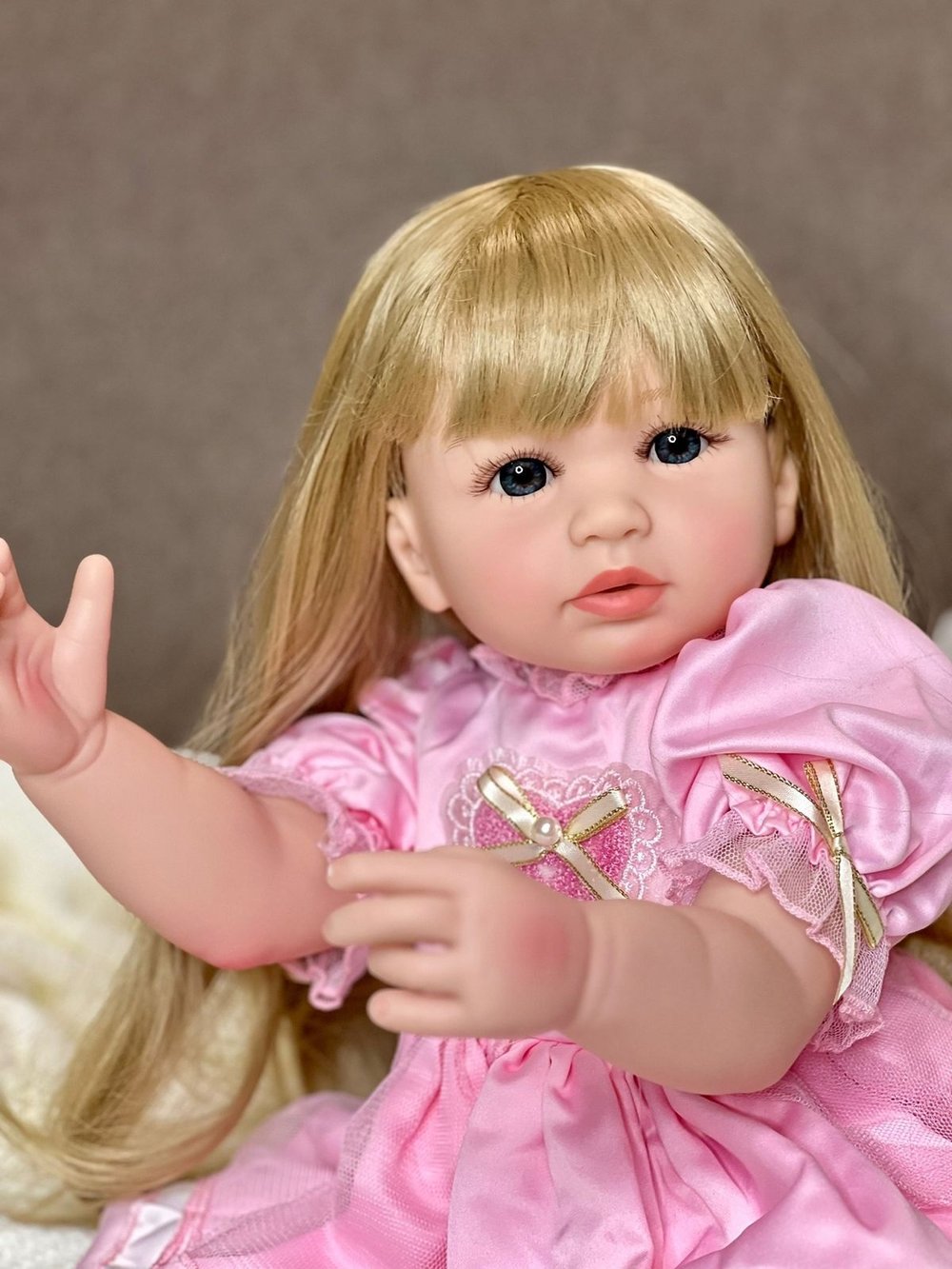 Кукла Реборн виниловая 55см в пакете (FA-272A)