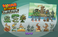 Worms Reloaded - Forts Pack (для ПК, цифровой код доступа)
