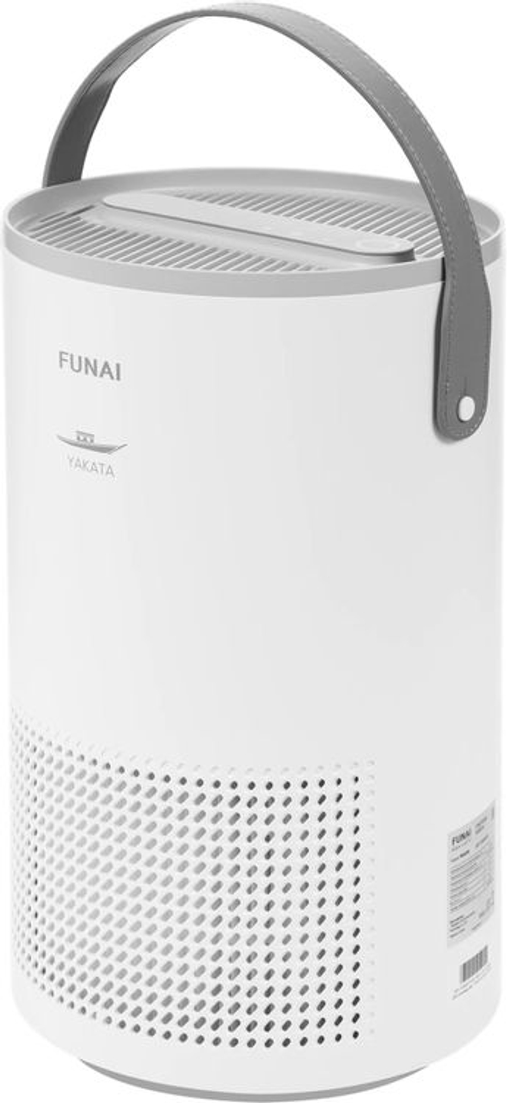 Воздухоочиститель Funai Yakata Hap-Y300S01W,  до 40м2,  с ионизацией, белый/серый