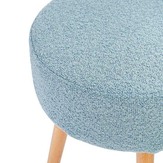 Табурет carter, букле, серо-голубой