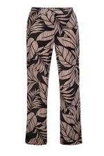 Пижамный комплект Desire (Размер: L) (Цвет: черный с бежевым)