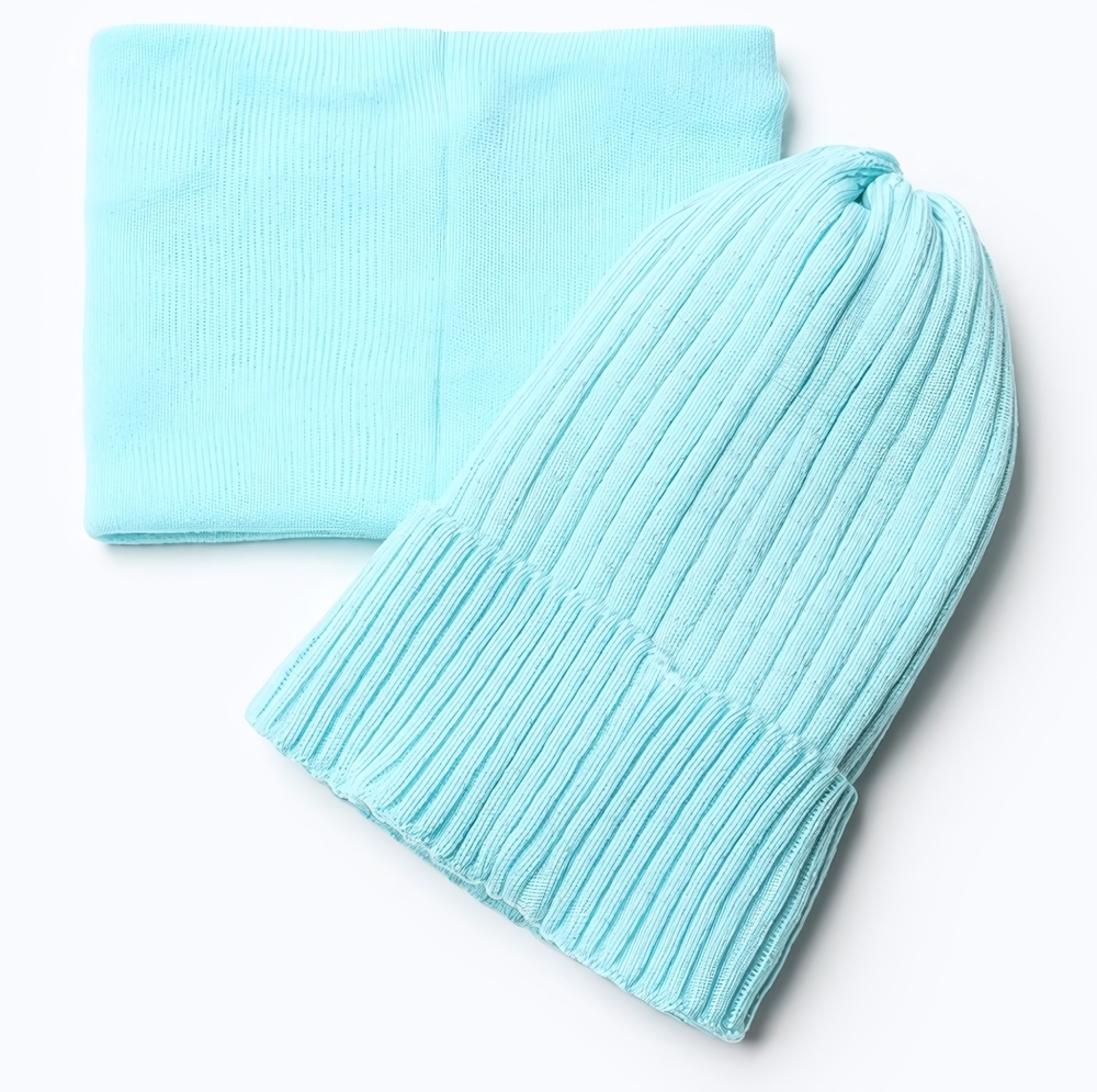 Комплект детский (шапка, снуд), цвет мятный, р. 52/ 10092304 HOH LOON